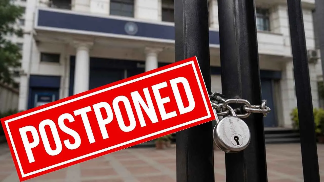 three-day strike—postponed